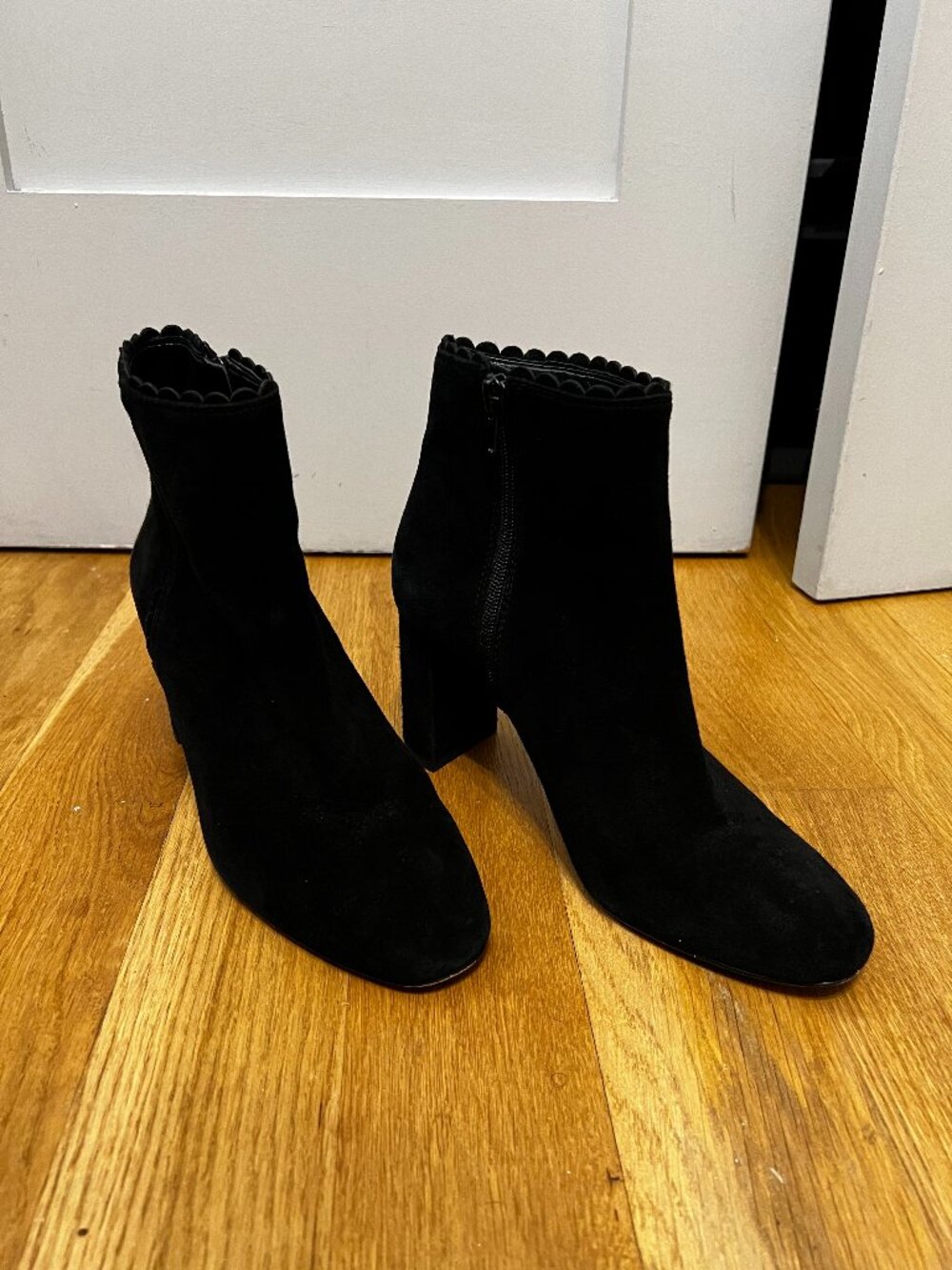Ann Taylor Suede Ankle Boots